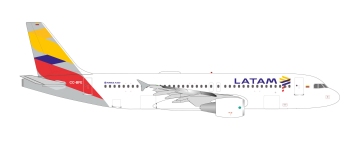 Herpa 538855 - 1:500 - LATAM Airlines Chile Airbus A320 LATAM Colombia Flag